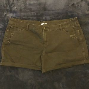 Old Navy Distressed & Cuffed Shorts
